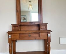 Hall table and mirror