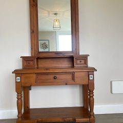 Hall table and mirror