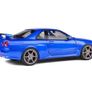 Nissan Skyline GT-R R34 Metallic Blue - New in Box - 1/18 Image 2