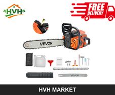 62cc Petrol Chainsaw with 20in Bar