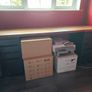 Black Custom Ikea Office Desk with drawers Image 2