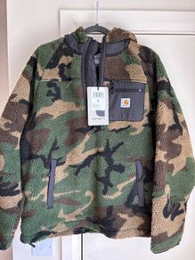 Carhartt WIP Prentis Pullover Fleece Jacket - Medium BNWT