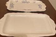 3 Fine Bone China Sandwich,Cake Plates