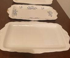 3 Fine Bone China Sandwich,Cake Plates