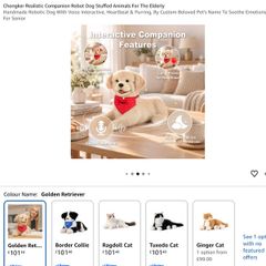Chongker Realistic Companion Robot Dog for child or adult.