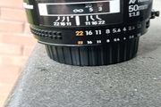 nikon 50mm f1.8 d lens , nikon f mount.
