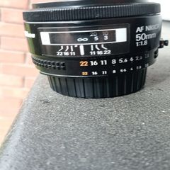 nikon 50mm f1.8 d lens , nikon f mount.