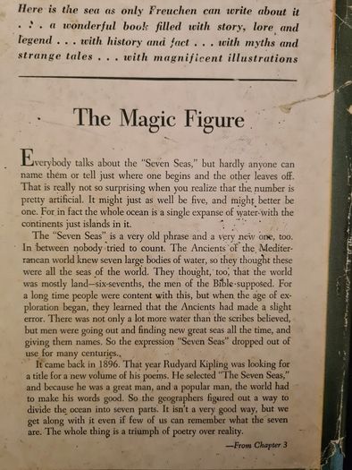 Book Of The Seven Seas By Peter Freuchens. Hardback  Dustjacket 512 Pages LARGE VOLUME BOOK.