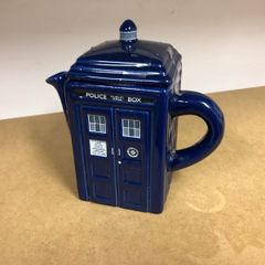 TARDIS tea pot collectible item