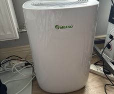 MEACO - MeacoDry ABC10L 10L Portable Dehumidifier - Silver & White