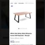 Extendable EZ Living Renvyle Table, extension leaf and bench Image 5