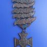 JMC DSO (Methodist Church) - a vintage Junior Missionary Collector Distinguished Service Order award medal with 5 year bars (1950s) Image 2