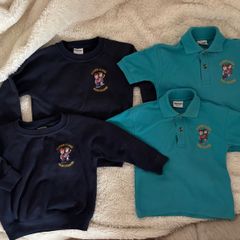 School uniform jumpers Clever Clogs pre-school thurles