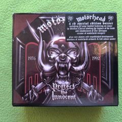 Rare Motorhead - Protect The Innocent 4 CD & Poster Special Edition Box Set