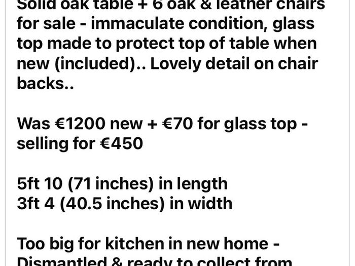 Kitchen Table