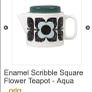 Orla Kiely Square Scribble Teapot - BNIB Image 5