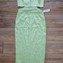 Bardot Green Cutout Dress Image 8