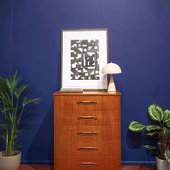 Vintage Teak Tallboy