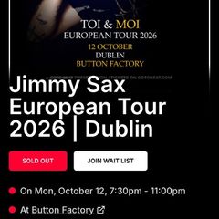 Jimmy Sax Tickets