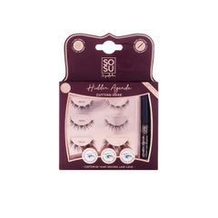 SOSU Cosmetics Hidden Agenda | Cutting Edge Lashes!