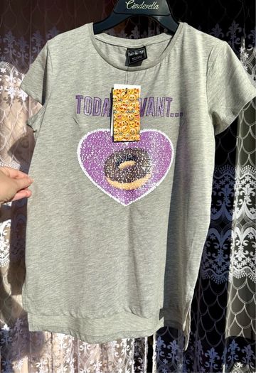 Reversible Sequin T-Shirt - Doughnut  Age 11-12 Years (152cm) BNWT