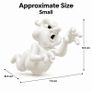 Grumpy Ghost Through the Window - 3D - Halloween Decor - 3 Sizes Image 6