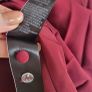 M&S Claret pleated midi length skirt Sz 8 - Bnwt Rrp 60 Image 4