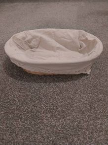 Gift wicker basket