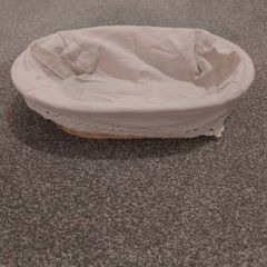 Gift wicker basket