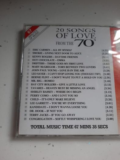 love songs of the 70s cd