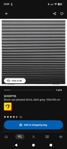 IKEA Blackout Blind - Schottis