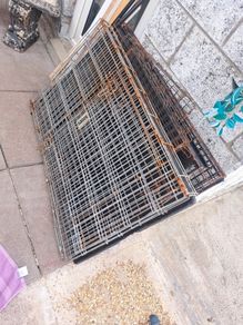 used dog cages