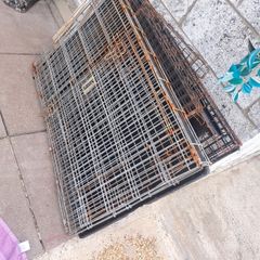 used dog cages