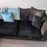 Charcoal Corner Sofa | Cushions Included Image 10