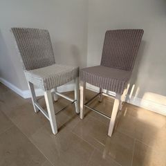 2 x Neptune High Back Bar Stool