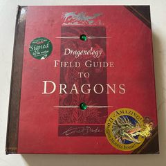 book Dragonology: Field Guide to Dragons signed by Ernest Drake first edition  2007