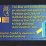 2000 Gibraltar 25 unit Disabled Persons Day (Siemens - S5 (Module 33)) Phonecard Image 3