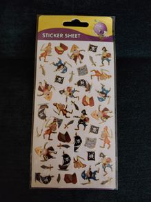 Pirate Sticker Sheet