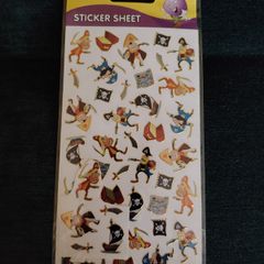 Pirate Sticker Sheet