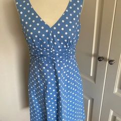 Boden cotton lined dress size 10