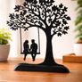 Romantic Swing Tree Decor - Desktop Ornament Centerpiece Image 3
