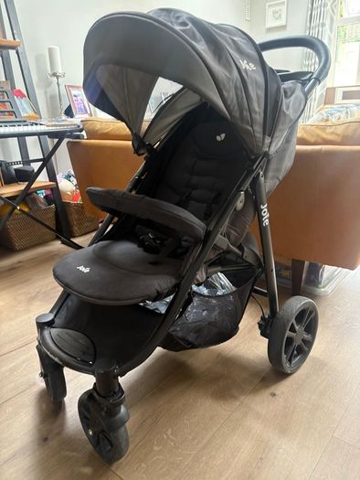 Buggy Joie Litetrax 4 Pushchair in charcoal
