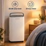 16L Day Dehumidifier with Activated Carbon Filter and Continuous Drainage Image 6