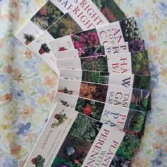 set of gardening books