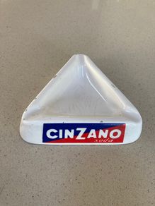 Cinzano Ashtray Ceramic Rare