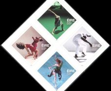 2012 Ireland Contemporary Dance Self-Adhesive Commemorative Stamp Booklet Mint Never Hinged (MNH)