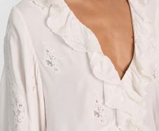 Alice + Olivia designer blouse size M