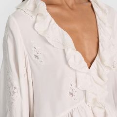 Alice + Olivia designer blouse size M