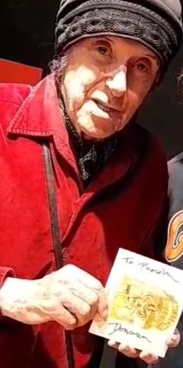 DONOVAN signed cd with exact proof signed To Pamela