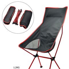 Brand New Outdoor Camping Chairs Folding Moon Chair Portable Extended Hiking Seat Beach Fishing Chair Ultralight Garden Picnic Furniture
